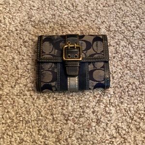 Used small coach wallet